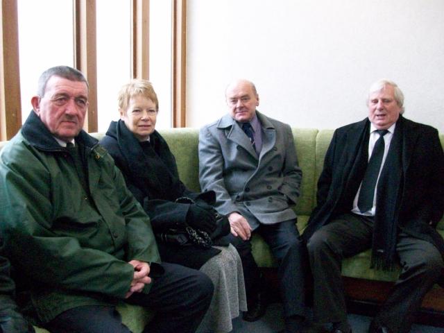 John Manson & wife, Trevor Warren and Dave Page.