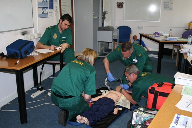 Stuart Warner, in training session, in following three pictures.