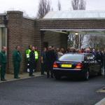 Guard of Honour and Mourners.