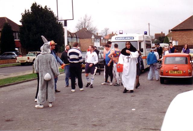 Ambulance Charity Pull.