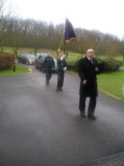 Ted Gearing's Funeral.