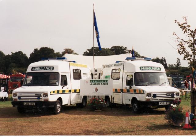 Netley Abbey Emergency Services Rally.