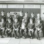 Officers on Parade.