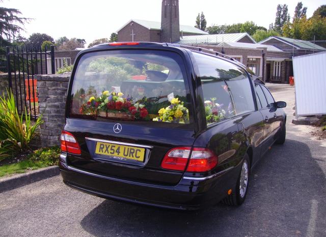 Funeral Procession Arrival.