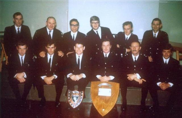 Winners of Hampshire Station's Quiz Competition 1972.