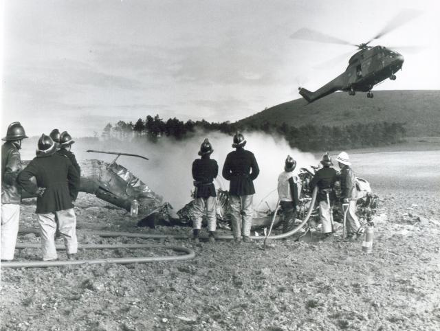 Helicopter Crash 1974.