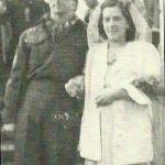 Charlie and Hilde on their Wedding Day.