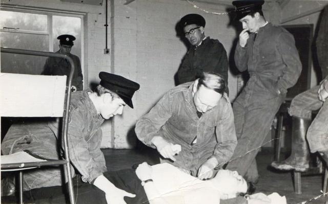 Training Exercise Claylands 1960's.