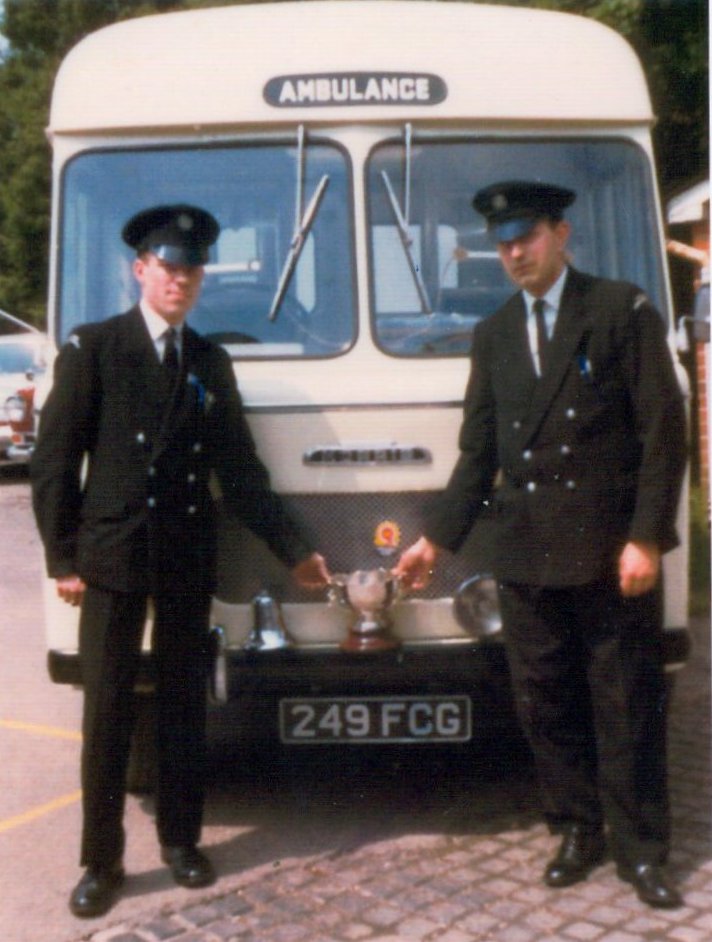 Roy Parker and Brian Greenaway. County Cup Winners.