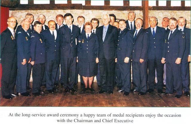 Long Service Medal Presentation 1995.