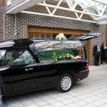 The Hearse Arrives.