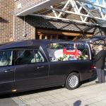 Union Flag Coffin Drape.