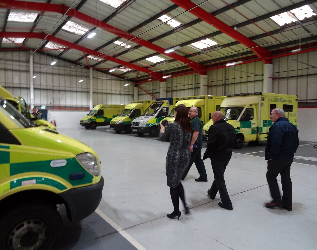 Front Line Ambulances.