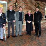 Service Colleagues gather at Basingstoke Crematorium.