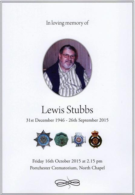 Lewis Stubbs.