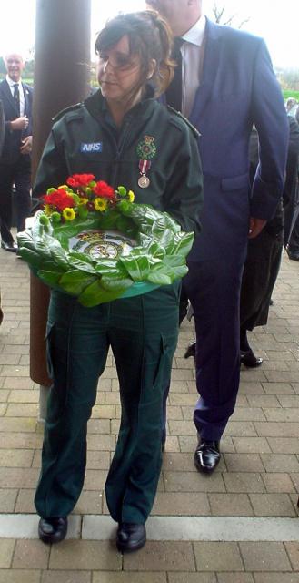 Ambulance Service Wreath.